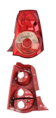 Лампа kia picanto 02.08-06.11 задня права фото №1