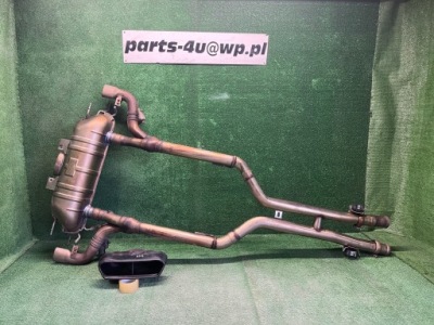 Mercedes gt r gtr a190 amg вихлоп гасник титановий a1904903700 фото №1