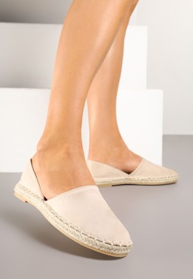 Born2Be Beżowe Espadryle damskie 40 Ekozamsz