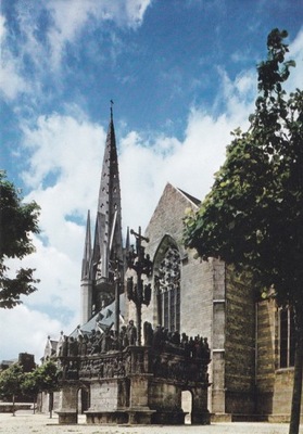 FRANCJA - PLOUGASTEL-DAOULAS - KOŚCIÓŁ - KALWARIA