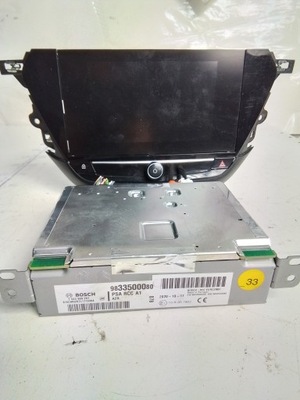 M697 RADIO MONITOR NAVEGACIÓN OPEL CORSA F 39185456 / 9833500080  