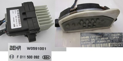 Dodge charger 2014 резистор резистор cv378002 фото №1