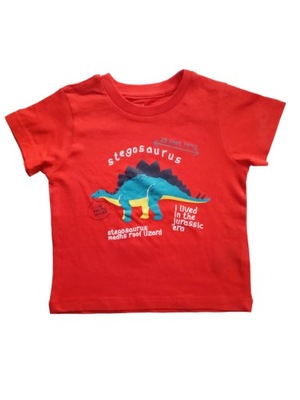 PEP&CO T-shirt chłopięcy Dinozaur roz 80-86 cm