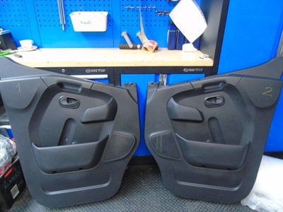 Обшивка обивка дверь правый левый перед 2.3 dci renault master iv 4 19- фото №1