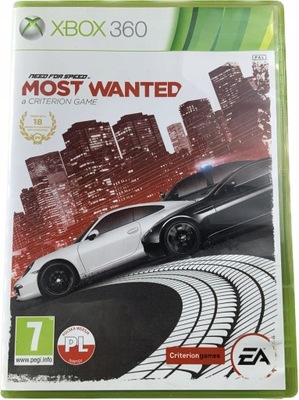NEED FOR SPEED MOST WANTED płyta bdb XBOX 360