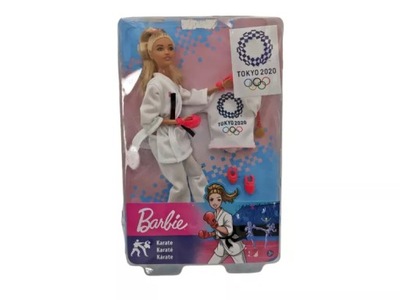 LALKA BARBIE KARATE OLIMPIADA TOKYO 2020 GJL74 MATTEL