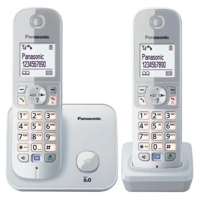 Telefon bezprzewodowy PANASONIC KX-TG6812PDM
