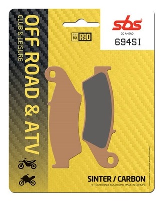 ZAPATAS DE FRENADO SBS 694SI BRAKING FRONT CROSS  