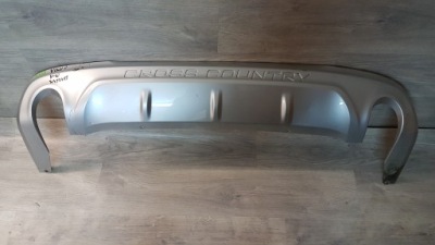 Volvo xc40 диффузор накладка спойлер бампера задняя фото №1