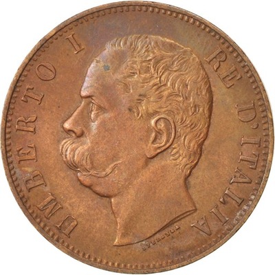 Moneta, Włochy, Umberto I, 10 Centesimi, 1893, Rom
