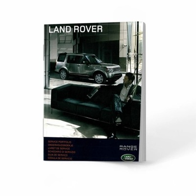 LAND ROVER INGLESA LIBRO DE MANTENIMIENTO  