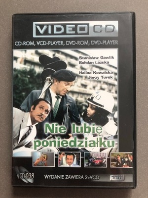 NIE lubię poniedziałku - film na VCD PL