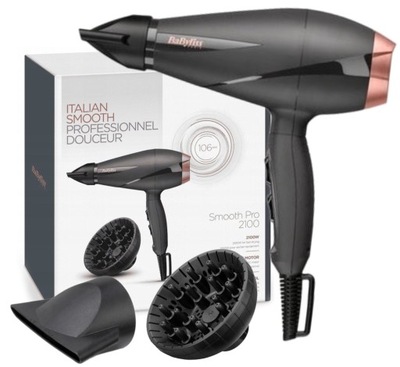 SUSZARKA DO WŁOSÓW BABYLISS JONIZACJA CZARNA 2100W