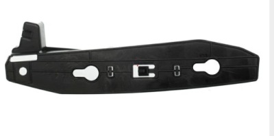 Opel corsa f 19 - кронштейн направляющая кронштейн бампера правая фото №1