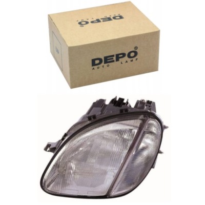 Фара лампа левая do mercedes slk r170 1996-2004 фото №1