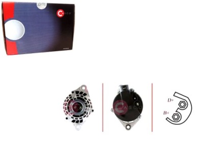 Casco генератор fiat brava 1.9 jtd 105 182 фото №1