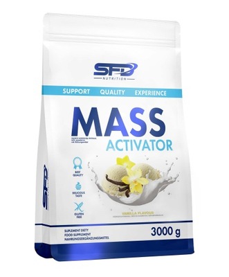 SFD MASS ACTIVATOR 3000g GAINER MASA BIAŁKO WĘGLOWODANY MIĘŚNIE ENERGIA