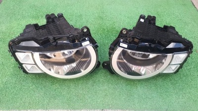 Land rover defender full led лампы передние фото №1