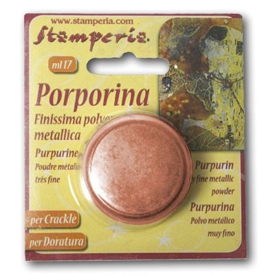 Porporina metaliczna - Stamperia - miedziana 17 ml