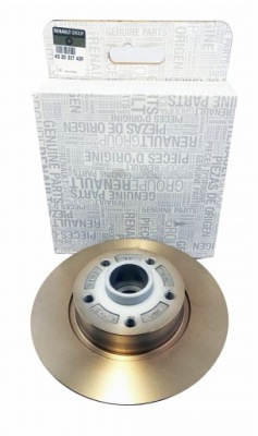 Диск гальмівна renault trafic iii 1.6 dci задня оригінальний номер фото №1