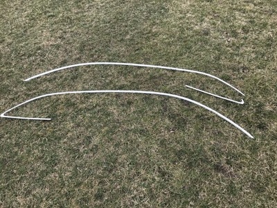 Audi a4 b8 молдинг кровельная хром левая правая фото №1