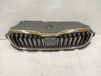 Решётка радиатора решётка радиатора решётка радиатора skoda scala 657853653b lift 2023- фото №1