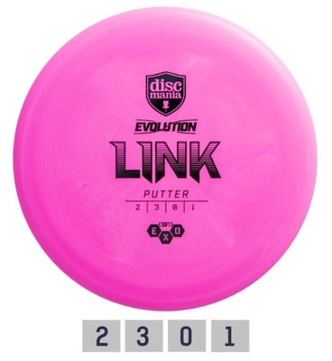 DISCMANIA Putter SOFT EXO LINK Evo-P – Putter do Disc Golfa