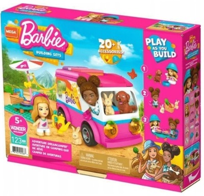 Barbie Mega Construx Wymarzony kamper