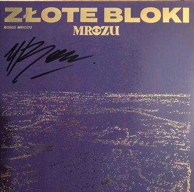 Mrozu Złote Bloki LP Vinyl z autografem