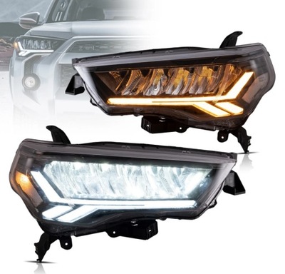 TOYOTA 4RUNNER 2014-2020 FARO FAROS COMPLETO DIODO LUMINOSO LED VLAND JUEGO  