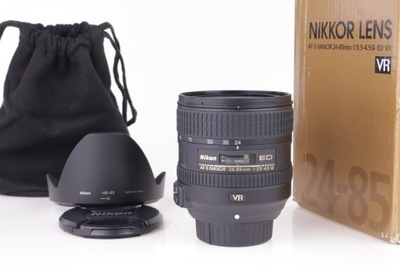 Obiektyw Nikkor 24-85mm f/3.5-4.5 ED G AF-S VR Nikon