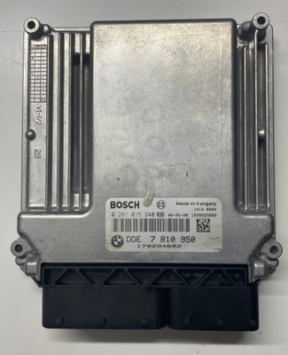 COMPUTADOR DEL MOTOR BMW DDE7810950 0281015240  