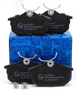 Тормозные колодки тормозные задняя mitsubishi carisma colt vi space volvo s40 v40 forfour фото №1