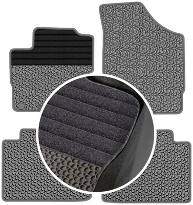 HYUNDAI IX55 2006-2012 ALFOMBRILLAS GOMA PARA COCHE EVA ETERNITY  