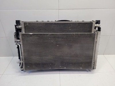 Комплект радиатор land rover range rover evoque facelift 2018 gj32-8c607-bc фото №1