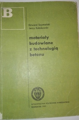 MATERIAŁY BUDOWLANE Z TECHNOLOGIĄ BETONU Szymański