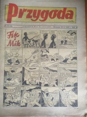 Przygoda 12/1958 Fik i Mik, Szary Wilk