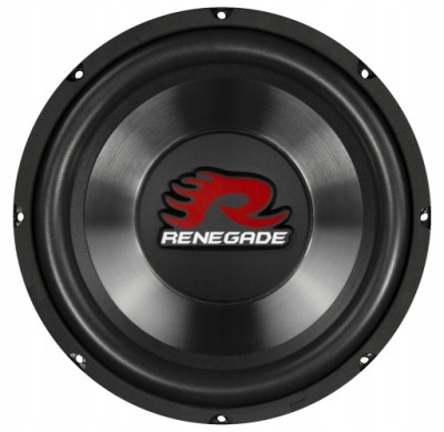 Głośnik samochodowy subwoofer Renegade RXW104 250mm moc max 500W 4 Ohm