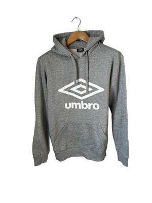 Bluza z kapturem Umbro szara duże logo XXL