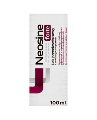 Neosine Forte 500mg/5ml syrop przeciwwirusowy 100 ml