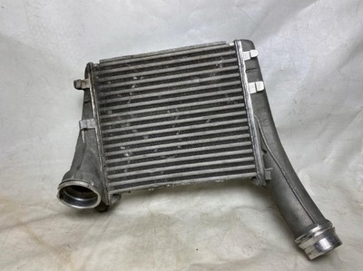 Porsche cayenne 17- радиатор интеркулер левый фото №1