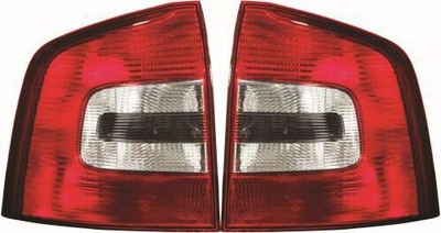 LAMPS REAR REAR SKODA OCTAVIA II 2 04-13 SET DEPO  