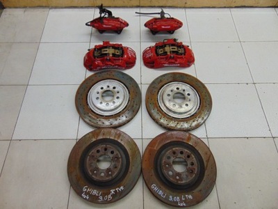 Суппорты тормозные тормозные диски maserati ghibli 3.0b фото №1