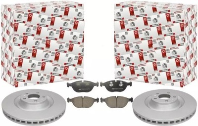 Ferodo гальмівні диски+ гальмівні колодки перед audi a8 d2 360mm фото №1