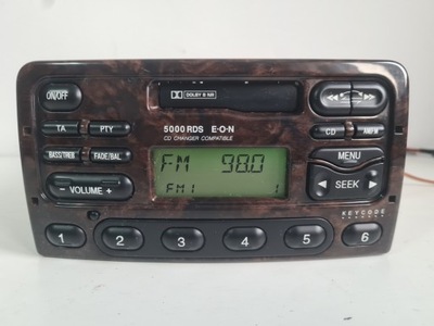 RADIO 5000 MADERA FORD FOCUS MK1 MONDEO SCORPIO GHIA ESCORT GALAXY FIESTA  