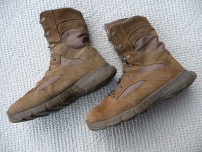 BUTY WOJSKOWE TAKTYCZNE REEBOK ASTM SKÓRA COYOTE US ARMY USMC