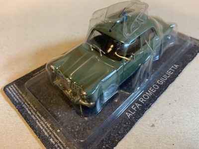 MODEL SAMOCHODU ALFA ROMEO GIULIETTA POLIZIA 1:43