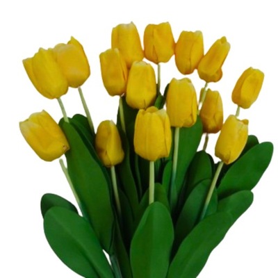 15 x Tulipany Sztuczne kwiaty Wielkanoc wiosenne tulipan