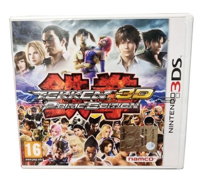 TEKKEN 3D PRIME EDITION NINTENDO 3DS NOWA FOLIA 3xANG