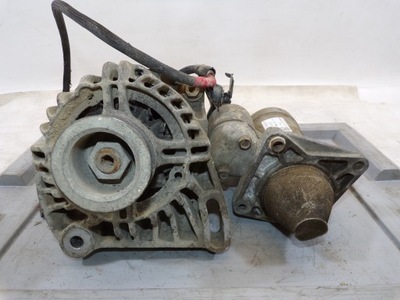 Генератор + стартер fiat panda punto фото №1